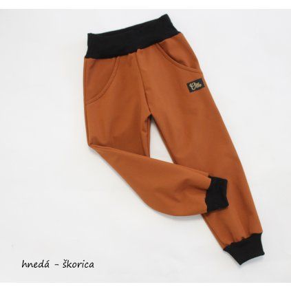 Softshell nohavice HNEDÉ