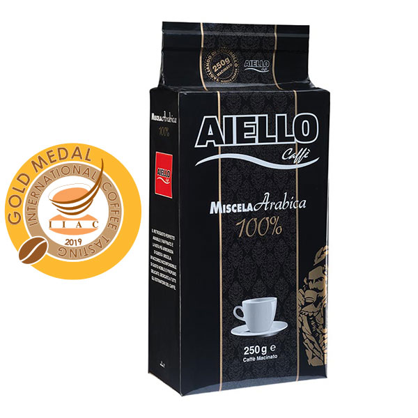 CAFFÉ AIELLO BLEND ARABICA 100% 250 g.