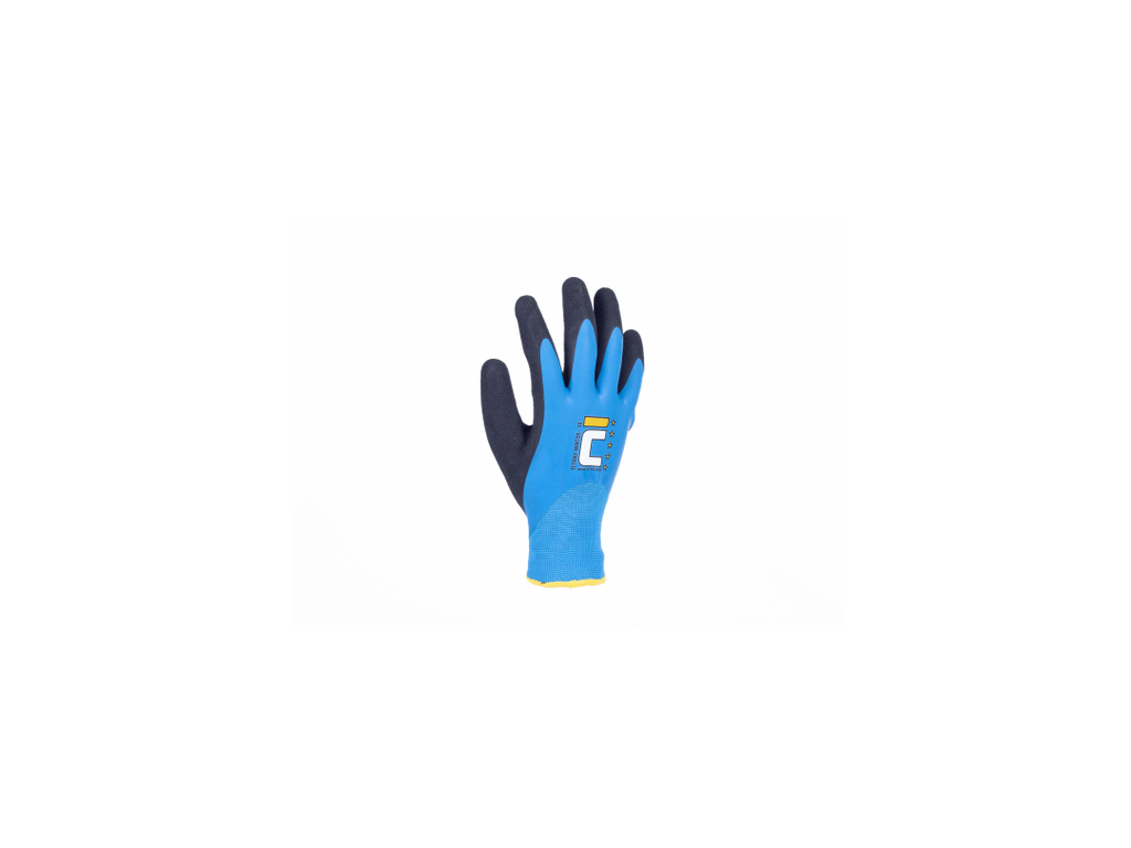 TETRAX WINTER rukavice blister (Veľkosť 8, Farba modrá/čierna)