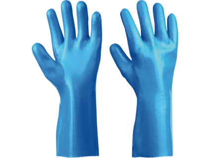 UNIVERSAL rukavice 35 cm (Veľkosť 7, Farba modrá)
