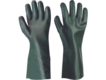 UNIVERSAL AS rukavice 32 cm (Veľkosť 7, Farba zelená)