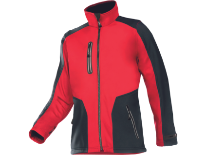 SIOEN TORREON bunda softshell (Veľkosť XS, Farba sivá/čierna)