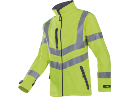 SIOEN DEXTER HV bunda softshell (Veľkosť XS, Farba HV žltá)