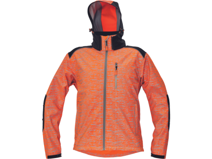 KNOXFIELD printed softshell (Veľkosť XS, Farba červená)