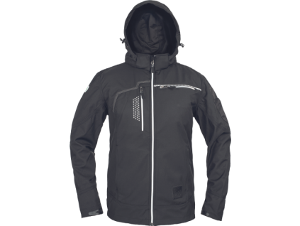 TAURUS softshell.bunda (Veľkosť XS, Farba čierna)