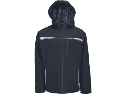 EMERTON STR zimná softshell bunda (Veľkosť XS, Farba čierna)