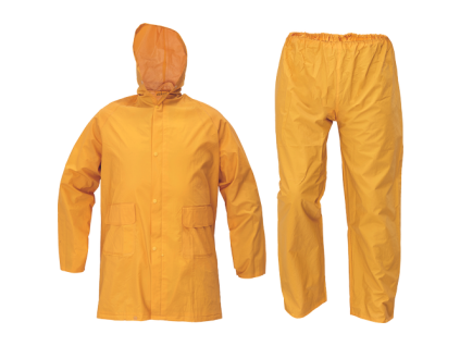 HYDRA oblek do dažďa PVC (Veľkosť L, Farba zelená)