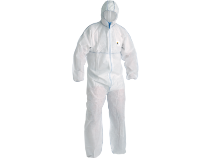 CHEMSAFE MS1 OVERAL (Veľkosť M, Farba biela)