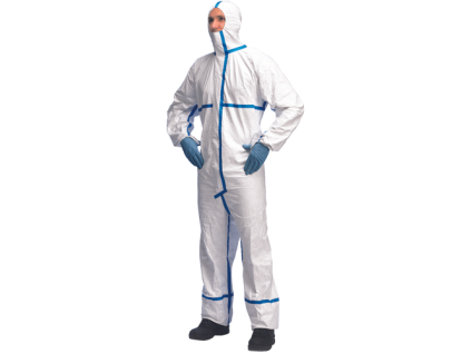 Tyvek 600 Plus overal (Veľkosť S, Farba biela)