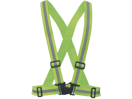 REFROX Reflexní elastický kríž (Farba HV žltá)