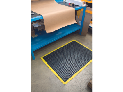 BUBBLEMAT rubber rohož (Veľkosť 0,6mx0,9m, Farba čierna)