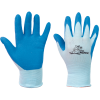 CHUNKY rukavice nylon. latex. dlaň (Veľkosť 4, Farba modrá)