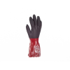 CHERRUG rukavice PVC nitril (Veľkosť 7, Farba černá/červená)