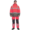 LIGHTFLASH HV zateplená bunda (Veľkosť S, Farba červená/sivá)