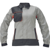 MONTROSE LADY bunda (Veľkosť 34, Farba biela/sivá)