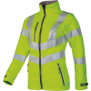 JERICA softshell bunda dámska (Veľkosť S, Farba HV žltá)