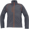 EMERTON PLUS softshell bunda (Veľkosť S, Farba antracit/oranžová)