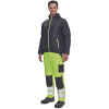 MAX VIVO LIGHT bunda (Veľkosť S, Farba černá/žltá)