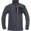 EMERTON STR fleece bunda (Veľkosť XS, Farba černá/žltá)