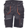 EMERTON PLUS šortky (Veľkosť 46, Farba antracit/oranžová)