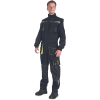 EMERTON STRETCH kombinéza (Veľkosť 44, Farba černá/žltá)