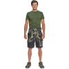 SHELDON CAMOU šortky (Veľkosť 42, Farba sivá kamufláž)