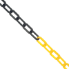 JSP reťaz plast 8mm/25m (Farba červená/bílá)