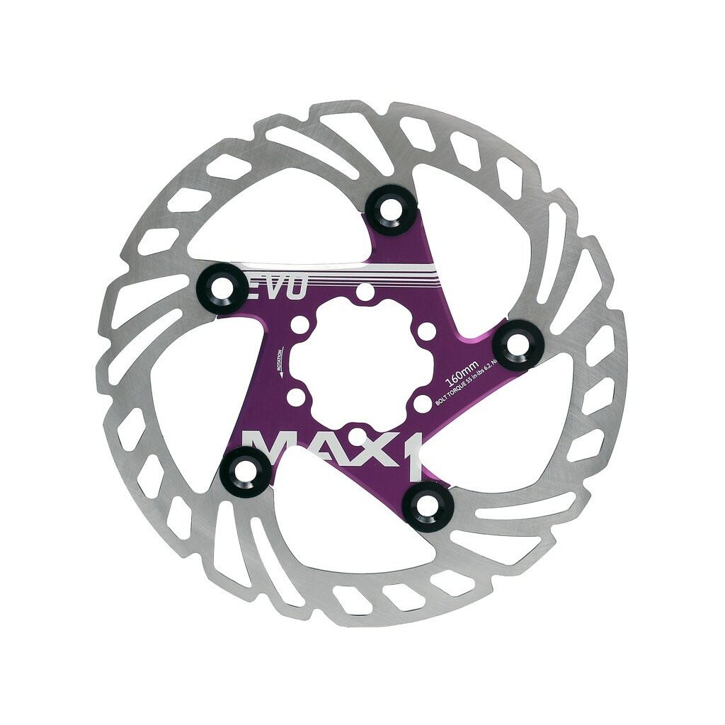 brzdový kotouč MAX1 Evo 160 mm fialový