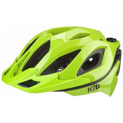 přilba KED Spiri Two M green glossy 52-58 cm (Barva zelená, Velikost M)
