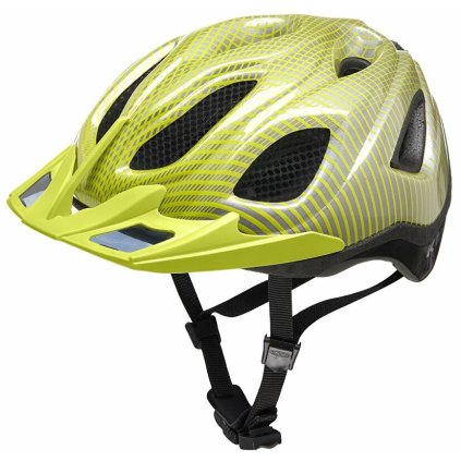 přilba KED Certus K-STAR L yellow green 55-63 cm (Barva fluo žlutá, Velikost L)