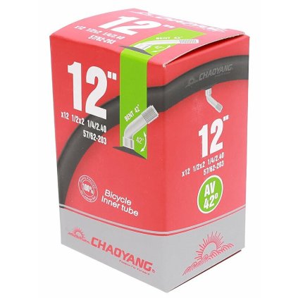 duše CHAOYANG 12 1/2 x 2 1/4 (62-203) AV 33 mm 42 st (Barva ventil AV zahnutý, Velikost 12")