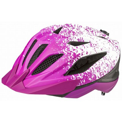 přilba KED Street Junior Pro M lilac white matt 53-58 cm (Barva růžová, Velikost M)