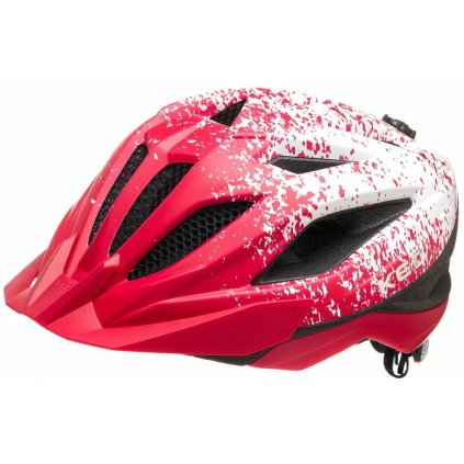 přilba KED Street Junior Pro M pink white matt 53-58 cm (Barva růžová, Velikost M)