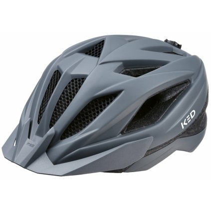 přilba KED Street Junior Pro M dark grey matt 53-58 cm (Velikost M)