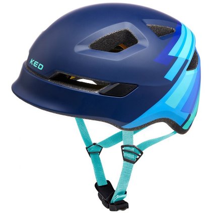 přilba KED Pop S Blue Matt 48-52 cm (Barva modrá, Velikost S)