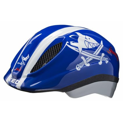 přilba KED Meggy II Originals XS Sharky blue 44-49 cm (Barva modrá, Velikost XS)