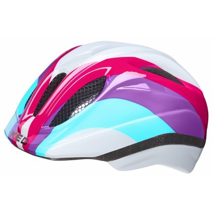 přilba KED Meggy II Trend XS rainbow rave 44-49 cm (Velikost XS)