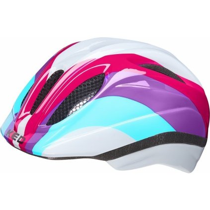 přilba KED Meggy II Trend S/M rainbow rave 49-53 cm (Velikost S/M)