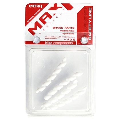 ochrana bowdenu MAX1 Shield bílá 4 ks (Barva bílá)