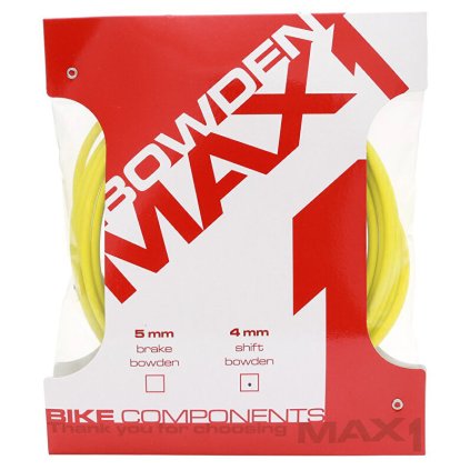 bowden MAX1 4 mm žlutý balení 3 m (Barva žlutá)