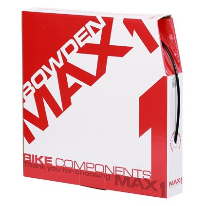 bowden MAX1 5 mm brzdový černý box 30 m (Barva černá)