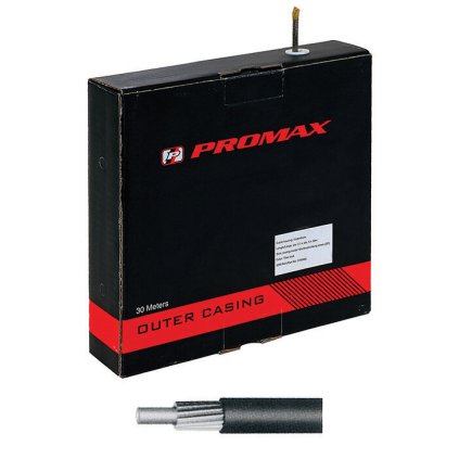 bowden PROMAX 5 mm řadící, černý, v kartonu (servisní balení po 30 m= min. obj. množství) (Barva černá)