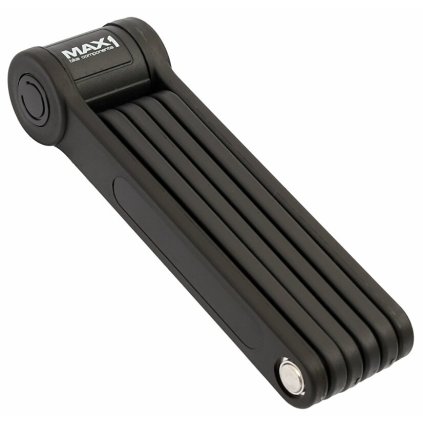 skládací zámek MAX1 Bull 850 mm černý (Barva černá, Velikost 850)