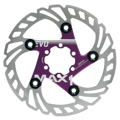 brzdový kotouč MAX1 Evo 160 mm fialový (Barva 6 děr, Velikost 160 mm)