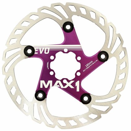 brzdový kotouč MAX1 Evo 180 mm fialový (Barva 6 děr, Velikost 180 mm)