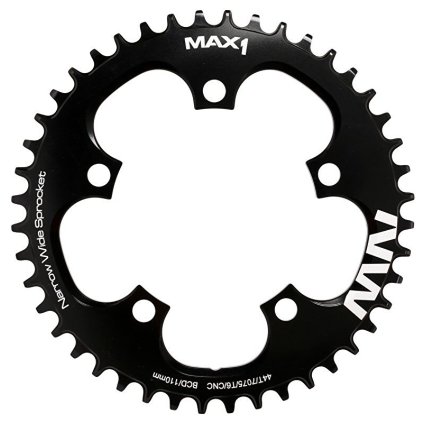 převodník MAX1 Narrow Wide BCD 110 mm 44z černý (Barva černá, Velikost 44z)