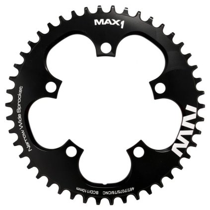 převodník MAX1 Narrow Wide BCD 110 mm 46z černý (Barva černá, Velikost 46z)