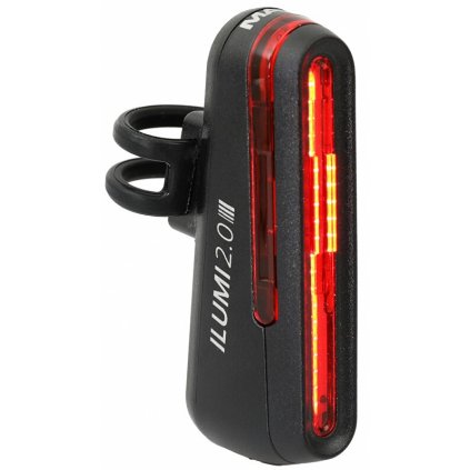 blikačka zadní MAX1 Ilumi 2.0 USB (Barva černá, Velikost dobíjecí)