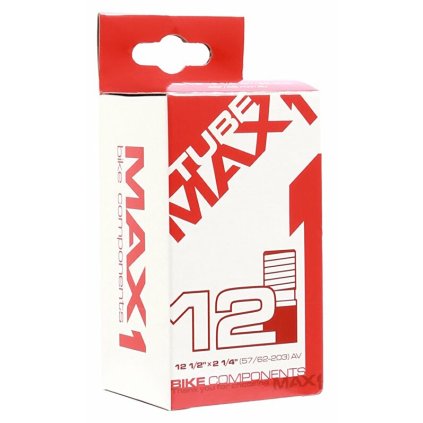 duše MAX1 12 1/2×2 1/4 62-203 AV 45°/45 mm zahnutý ventil (Barva ventil AV zahnutý, Velikost 12")