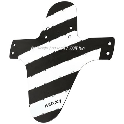 blatník MAX1 Stripes na přední vidlici (Barva černá, Velikost 26")
